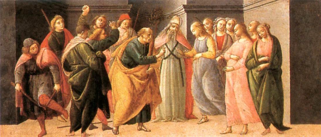 Predella: Marriage of Mary